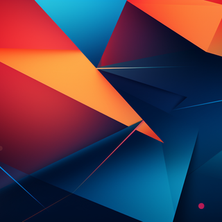 Colorful minimal wallpaper