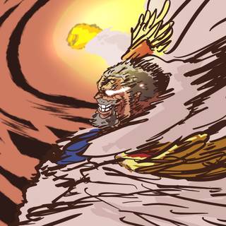 Garp's Galaxy Impact wallpaper