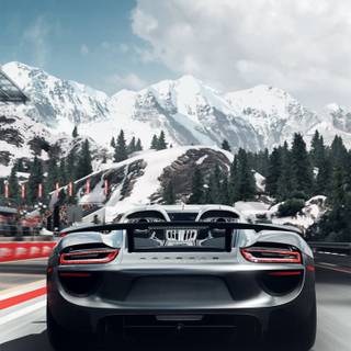 Porsche 918 mobile wallpaper