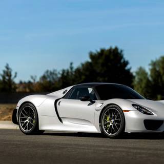 Porsche 918 4k wallpaper