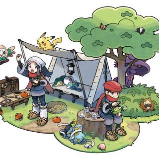 Pokémon pixel 4k wallpaper