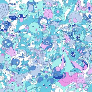 Pastel Pokémon wallpaper