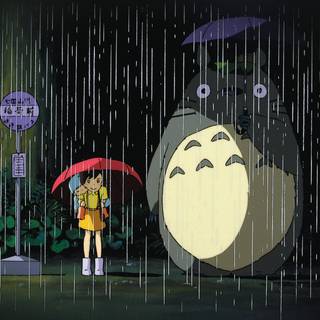 My Neighbor Totoro 4k wallpaper