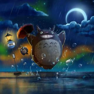 My Neighbor Totoro 4k wallpaper