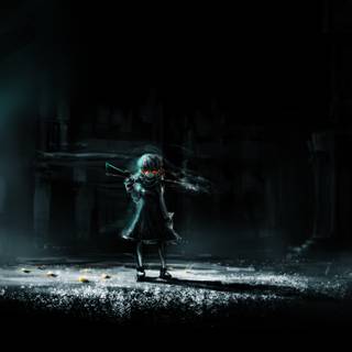 Dark scene 4k wallpaper