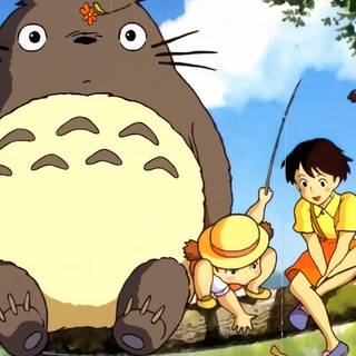 My Neighbor Totoro 4k wallpaper