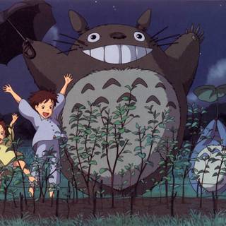 My Neighbor Totoro 4k wallpaper