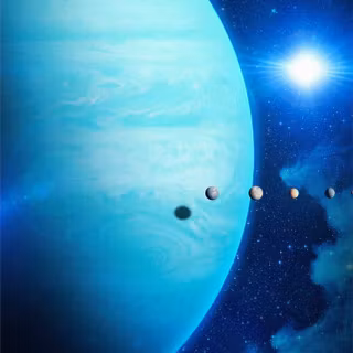 Uranus iPhone wallpaper