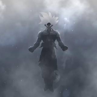 Ultra Instinct Goku desktop wallpaper