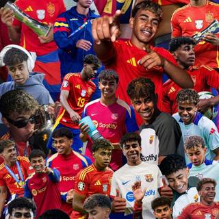 Lamine Yamal phone wallpaper