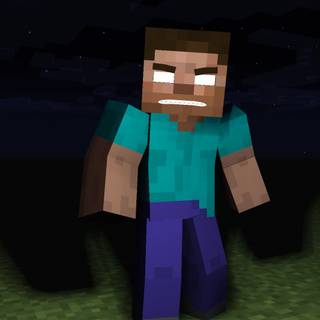 Herobrine PC wallpaper