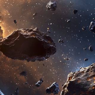 Dark space phone wallpaper