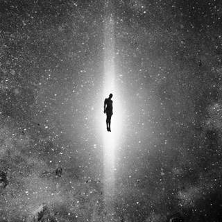 Dark space iPhone wallpaper