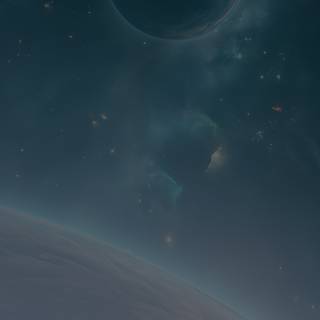 Dark space phone wallpaper