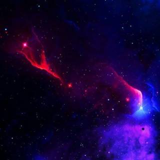 Dark space iPhone wallpaper