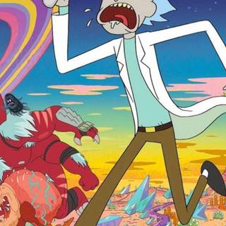 Rick Sanchez phone wallpaper