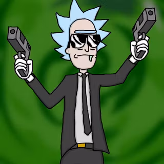 Rick Sanchez phone wallpaper