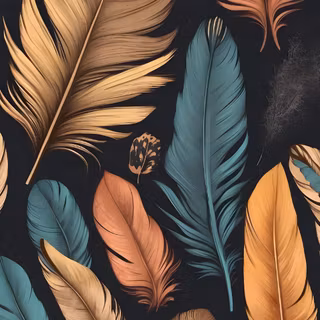 Feather iPhone wallpaper