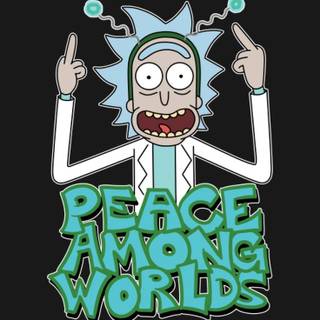 Rick Sanchez phone wallpaper