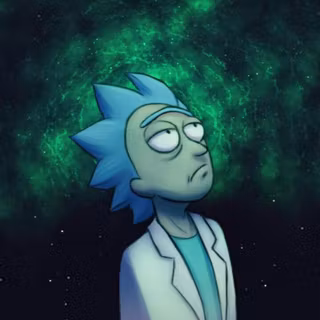 Rick Sanchez phone wallpaper