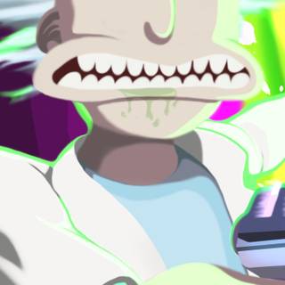 Rick Sanchez phone wallpaper