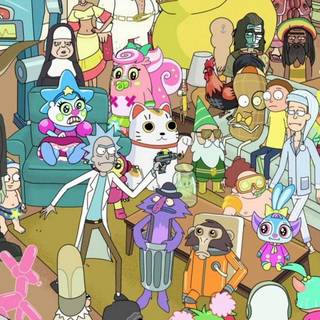 Rick Sanchez phone wallpaper