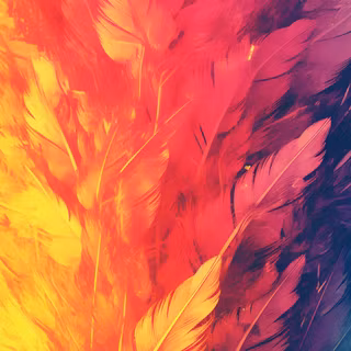 Feather iPhone wallpaper