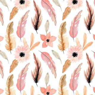 Feather iPhone wallpaper