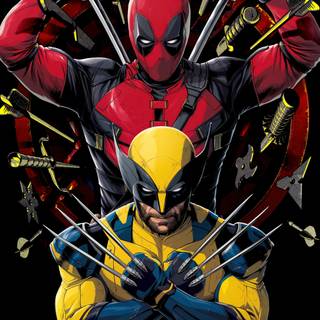 Deadpool iPhone 15 wallpaper