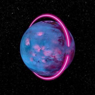 iPhone 14 neon wallpaper