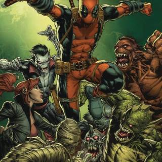 Deadpool iPhone 15 wallpaper