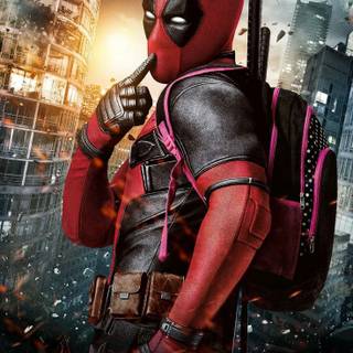Deadpool iPhone 15 wallpaper