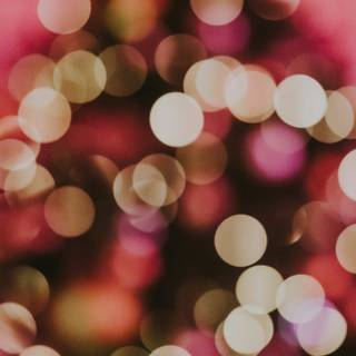 Christmas pink iPhone wallpaper