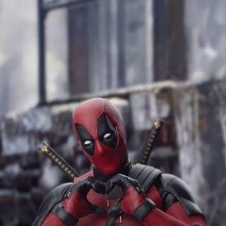 Deadpool iPhone 15 wallpaper