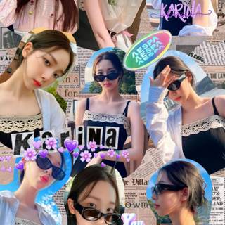 iPhone Aespa wallpaper