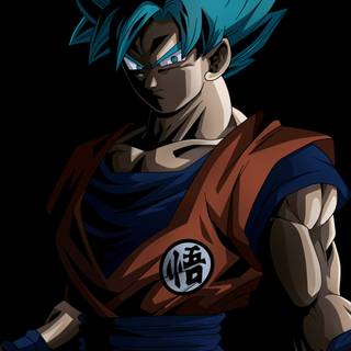 Goku Super Saiyan blue iPhone wallpaper