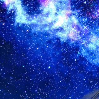 Night sky anime phone wallpaper