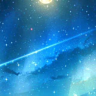 Night sky anime phone wallpaper