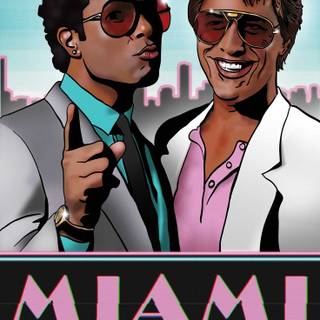 Miami Vice 1980s TV Show wallpaper