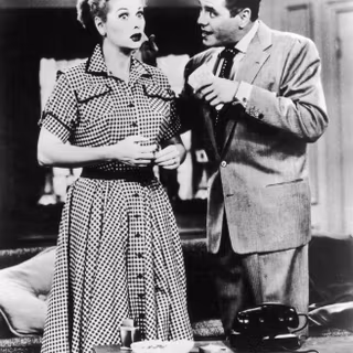 I Love Lucy 1950s TV poster wallpaper