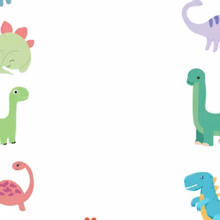 Dino birthday wallpaper