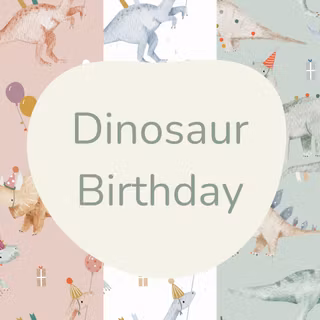 Dino birthday wallpaper