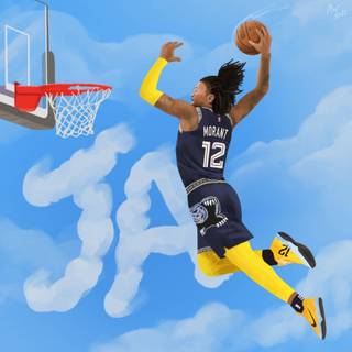 Ja Morant animated wallpaper