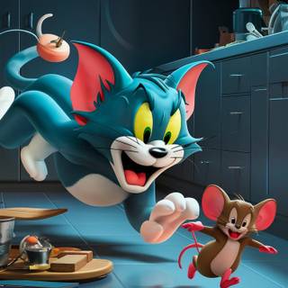 Mobile Tom and Jerry wallpaper