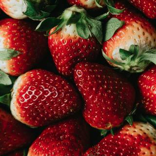 Strawberry 4k iPhone wallpaper