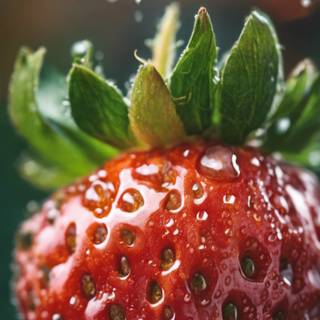 Strawberry 4k iPhone wallpaper