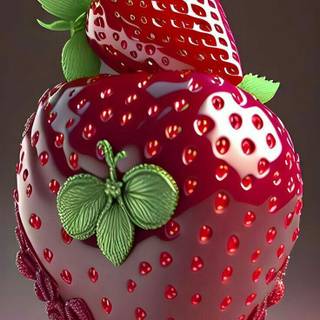 Strawberry 4k iPhone wallpaper