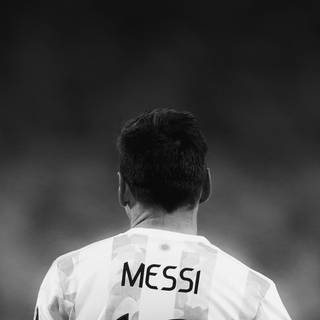 Lionel Messi black wallpaper