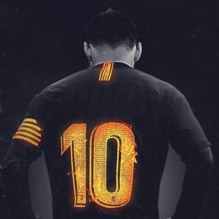 Lionel Messi black wallpaper