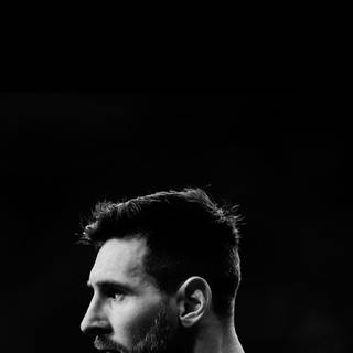 Lionel Messi black wallpaper